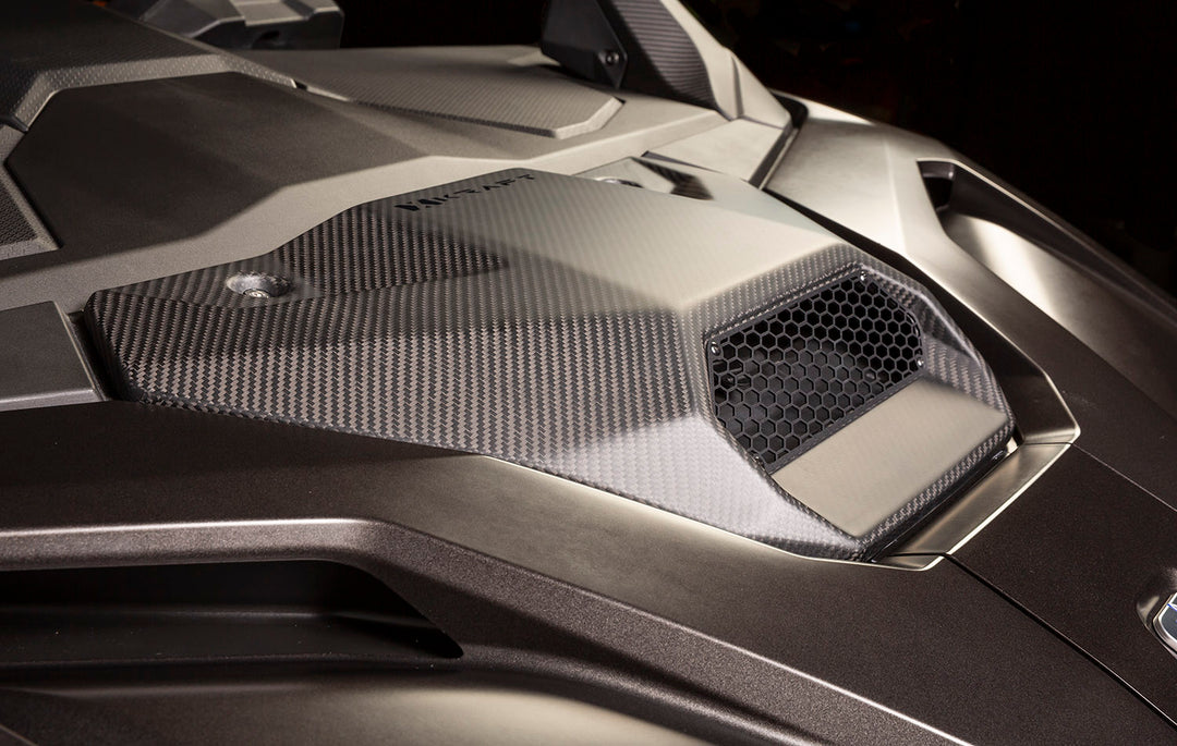 XKraft Carbon Fiber X25 Hood for Polaris RZR Pro R, Pro S, Pro XP