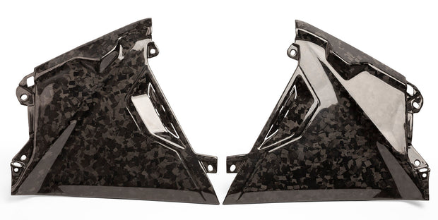 XKraft Carbon Fiber Upper Outer Dash for Can-Am Maverick R